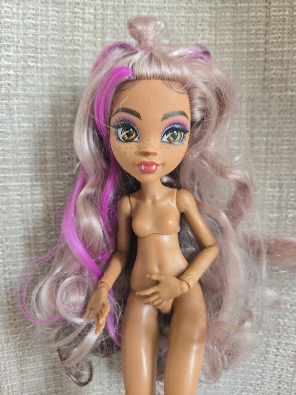 Monster High G3 Ghoul Spirit Clawdeen Doll Nude Mattel 2022 long hair